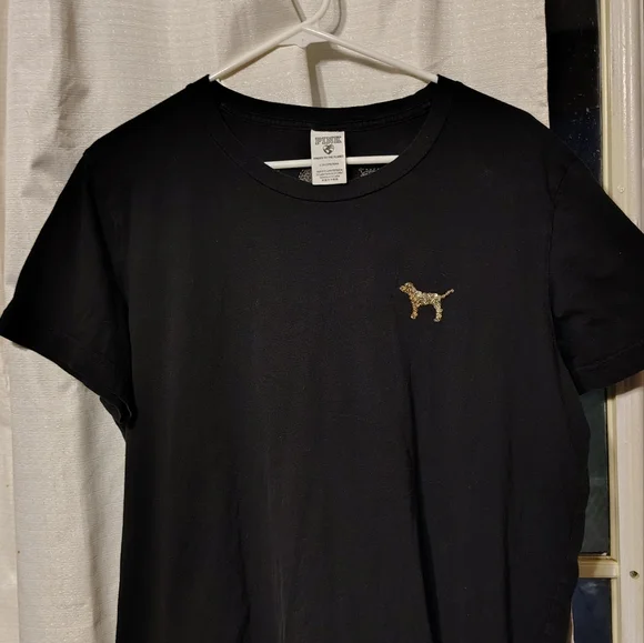 Victoria's Secret Pink Bling Campus Tee Shirt - Picture 12 of 13